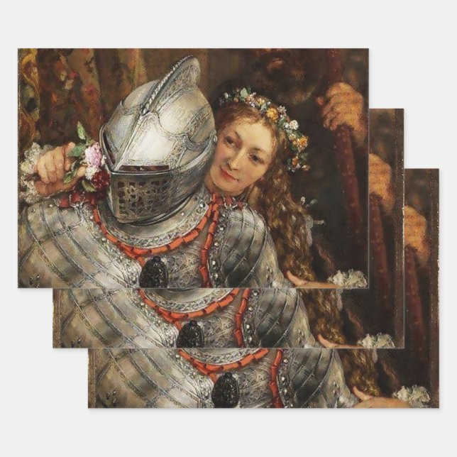 Blind Mans Buff von Adolph Menzel Geschenkpapier Set (Set)