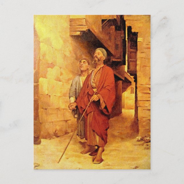 blind postkarte (Vorderseite)