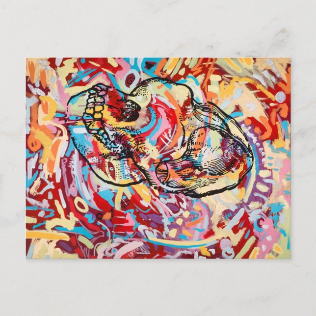 Blind Shaman Postkarte (Vorderseite)