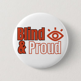 Blind und stolz button