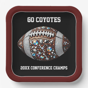 Blindball Party Big Game Bowl Game Pappteller