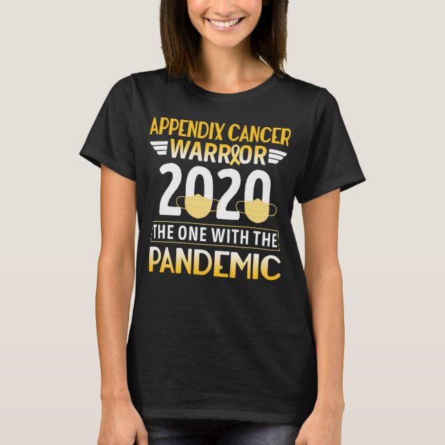 Blinddarmenthalter 2020 der mit Pandemie T-Shirt (Vorderseite)