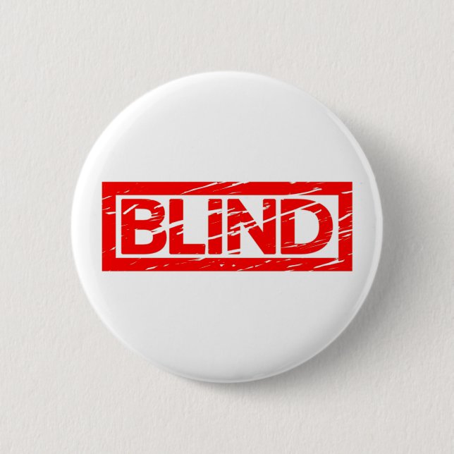 Blinde Briefmarke Button (Vorderseite)