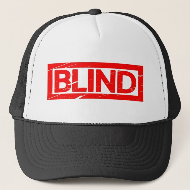 Blinde Briefmarke Truckerkappe (Vorderseite)