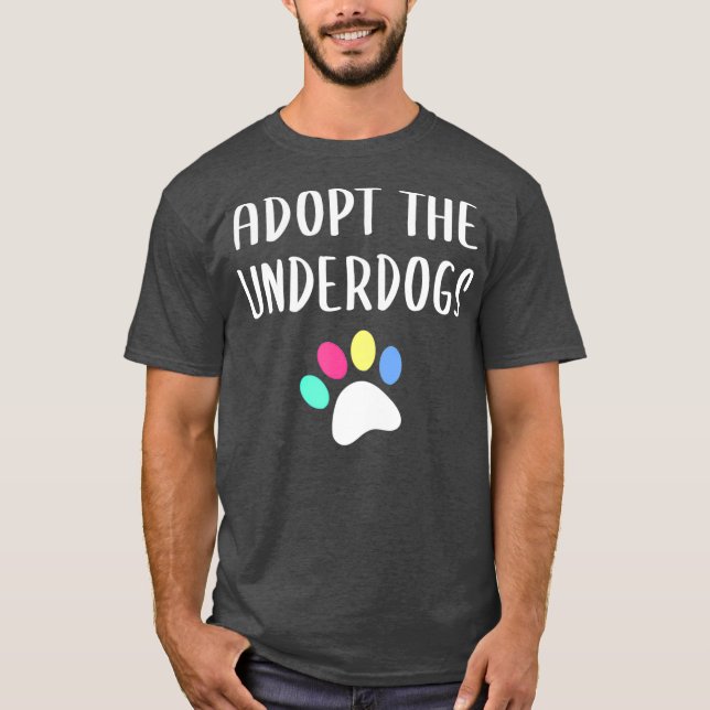 Blinde Hundesrettungsallianz PA - Adoptier der T-Shirt (Vorderseite)