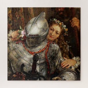 Blinde Kuh von Adolph Menzel Puzzle
