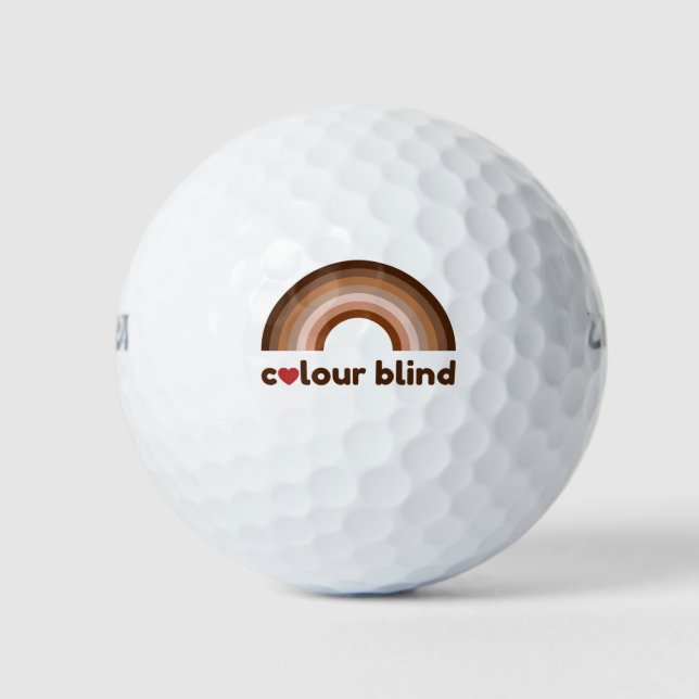 Blinde Liebe Golfball (Vorderseite)