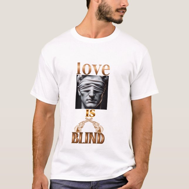 blinde Liebe T - Shirt Liebhaber (Vorderseite)