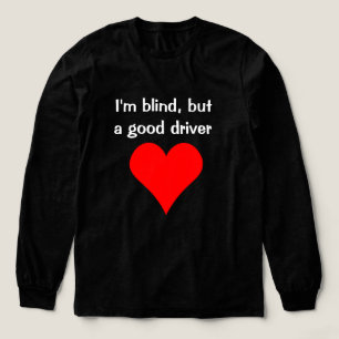 Blinde Mädchen können alles tun, was Behinderung S Tri-Blend Shirt