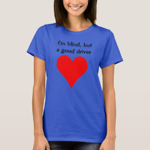 Blinde Mädchen machen Behinderungen T-Shirt