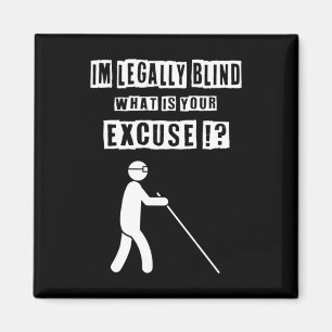 Blinde Person Geschenk 3. Dezember 2022 Internati Magnet