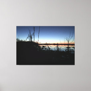 Blinde Stille in der Ente Leinwanddruck