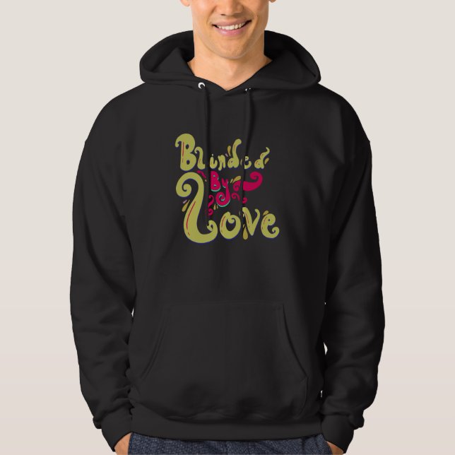 Blinded By Love Cute Romantic Love Women s Hoodie (Vorderseite)