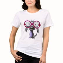 'Blindenhund'-Frauen-T-Shirt