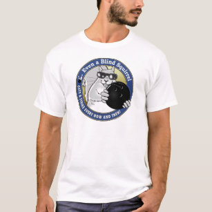 Blinder Eichhörnchen-Bowling T-Shirt