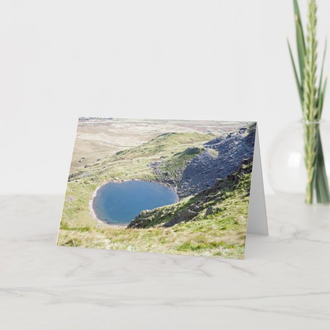 Blinder Garn und Blinder Garngarn Dankeskarte (Vorderseite)