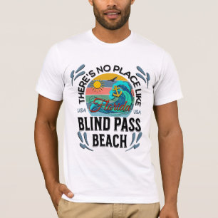 Blinder Pass Beach, Florida T-Shirt