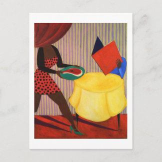 Blindes Datum Postkarte