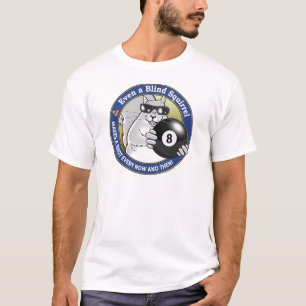 Blindes Eichhörnchen-Pool T-Shirt