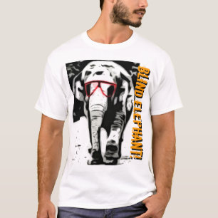 Blindes Elefant-T-Shirt T-Shirt
