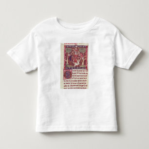 Blindes Göttin Vermögen mit König Arthur Kleinkind T-shirt