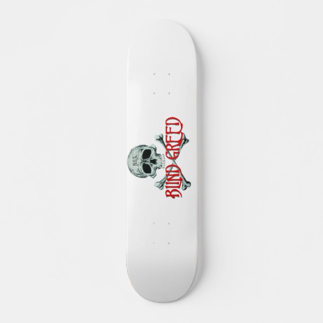 Blindes Skate-Brett der Habsucht-"N.O.S." Skateboard (Vorne)