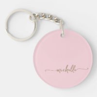 Blindfarben Minimalistisches Gold Monogram Name Sc