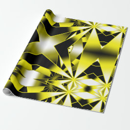 Blindfarbenfüllung Zeichnend Perspektive Geschenkpapier