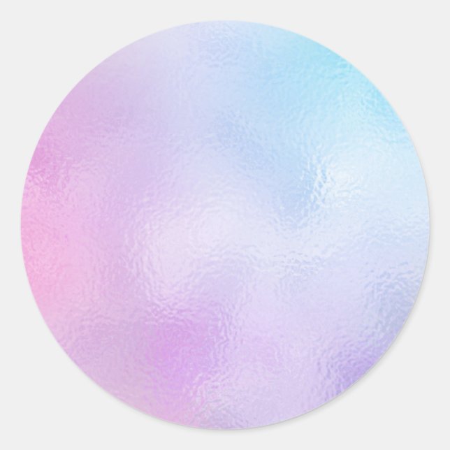 Blindfarbenvorlage, Logo des Fotos "DIY Text Art" Runder Aufkleber (Vorderseite)