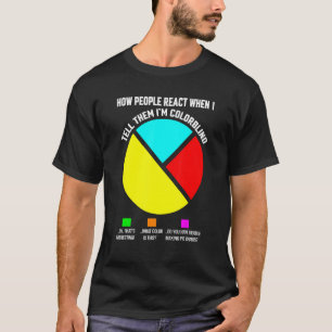 Blindheit Blindheit Blindes Gehör in Braille-Ausga T-Shirt