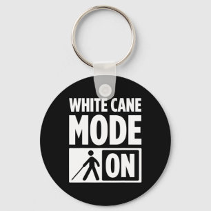 Blindheit für Blinde Menschen Blinde Person Braill Schlüsselanhänger