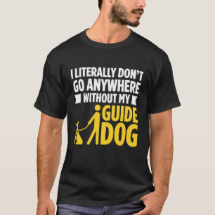 Blindheit für Blinde Menschen Blinde Person Braill T-Shirt