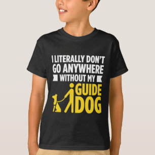 Blindheit für Blinde Menschen Blinde Person Braill T-Shirt