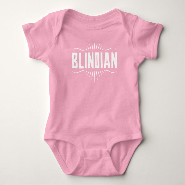 Blindian Baby One-Piece Strampler (Vorderseite)