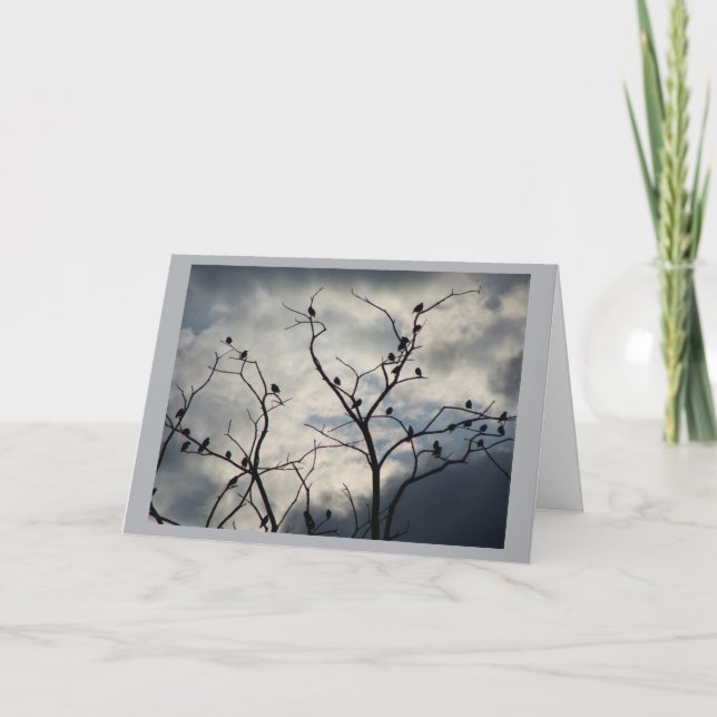 Blindkarte Karte (Vorderseite)