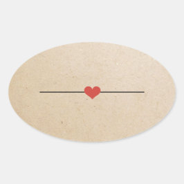 Blindkraft Ovaler Aufkleber