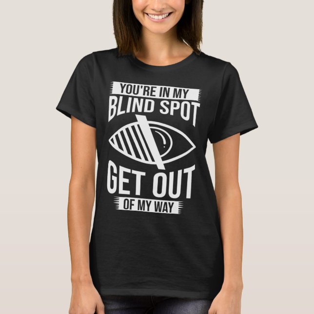 Blindness For Blind People Braille T-Shirt (Vorderseite)