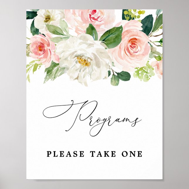 Blindprogramme Bitte ein Zeichen nehmen Poster (Vorne)