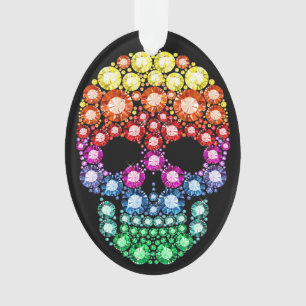 Blindschädel Ornament