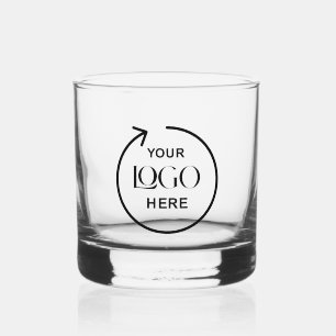 Blindschlüsselglas für benutzerdefinierte Logos Whiskyglas