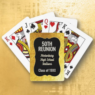 Bling! 50. Klassentreffen Klassische Spielkarten