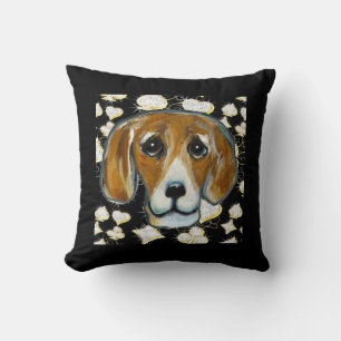 BLING BEAGLE KISSEN