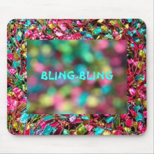 "BLING-BLING" Deko-Mausunterlage Mousepad