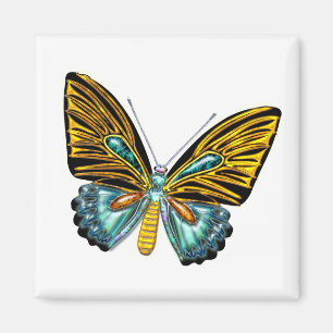 Bling Bling Schmetterling Magnet