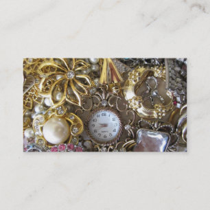 Bling Bling-Schmuckkollektion Visitenkarte