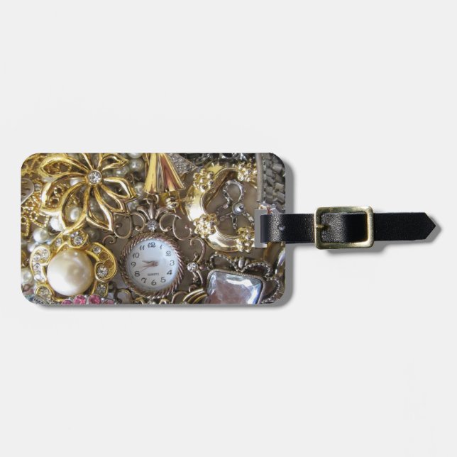 bling bling Schmucksammlung Gepäckanhänger (Vorderseite horizontal)