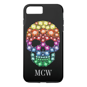 Bling Bling - Skull Jewel "Bilder" iPhone 7 Fall Case-Mate iPhone Hülle