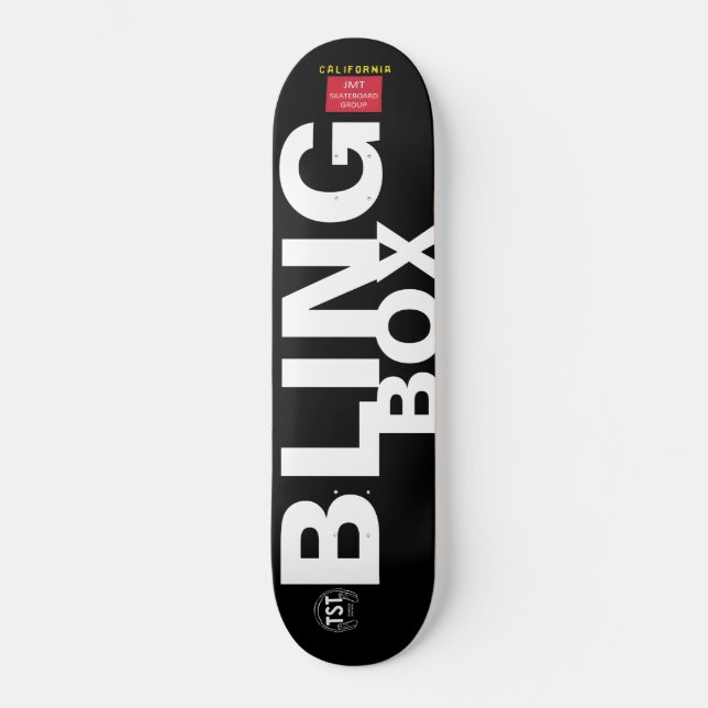 BLING BOX SKATEBOARDS /JMT USA (Vorderseite)