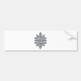 Bling Brosche Autoaufkleber