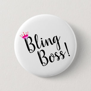 Bling Chef-Knopf Button